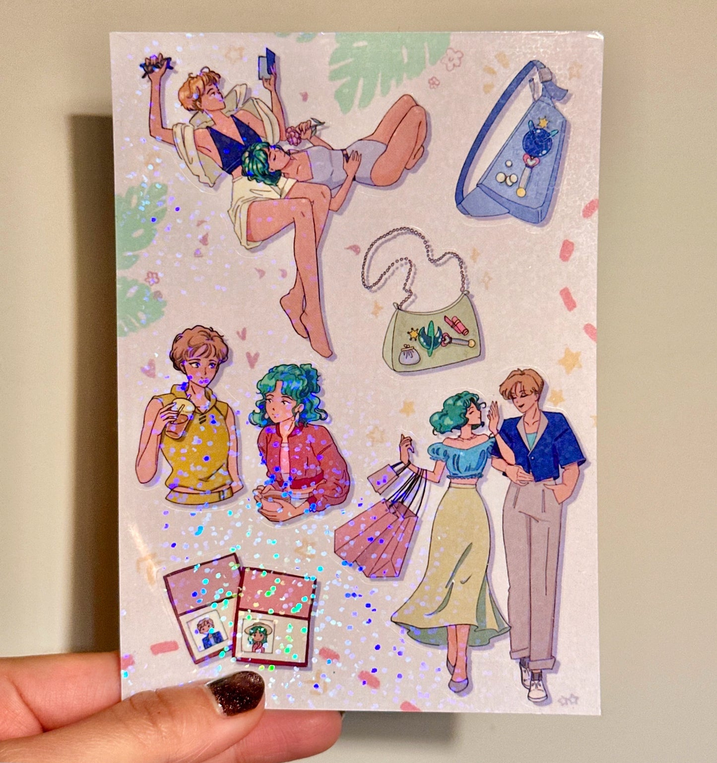 Sticker Sheet - HaruMichi on Vacation