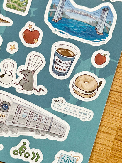 B-Grade Sale | Sticker Sheet - Cheep Cheep in New York