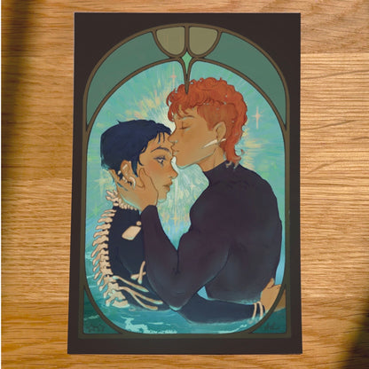 Postcard Print - One Flesh, One End.