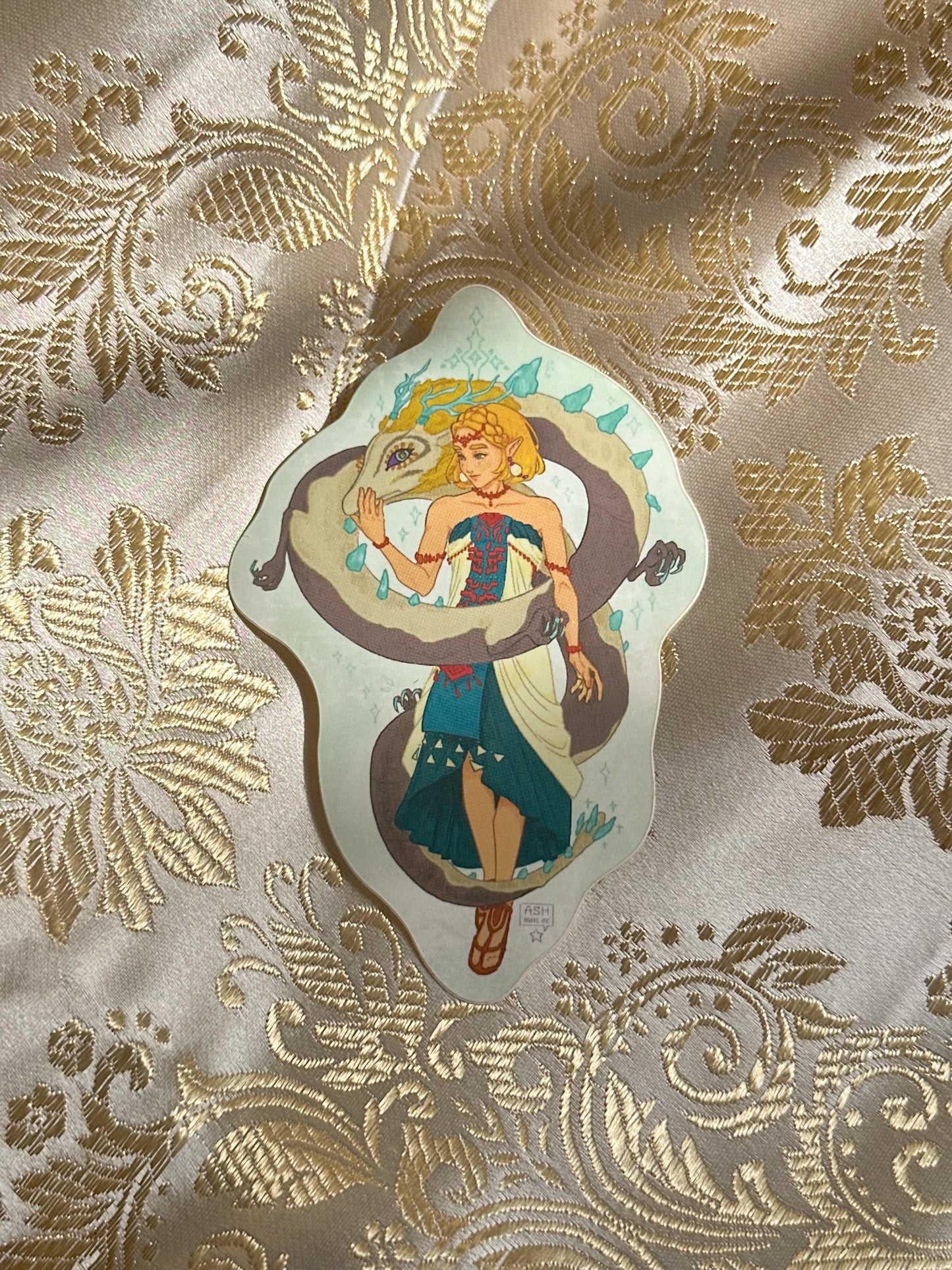 Matte Vinyl Sticker - Zelda Tears of the Kingdom