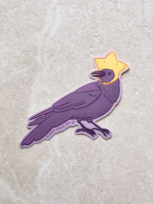 Sticker - Starry Crow