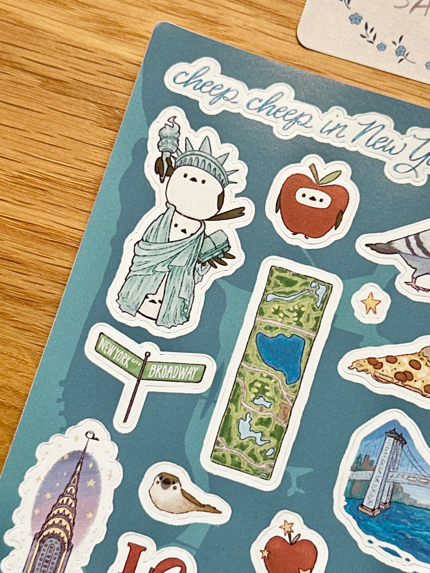 B-Grade Sale | Sticker Sheet - Cheep Cheep in New York