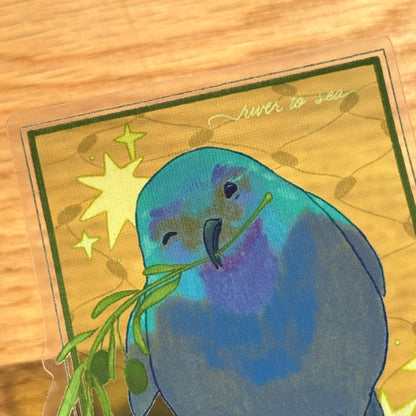 Sticker - Sunbird - Clear Green ⋆˙⟡Fundraiser Item⟡˙⋆