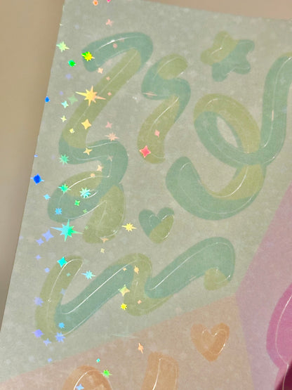 Sticker Sheet - B-Grades