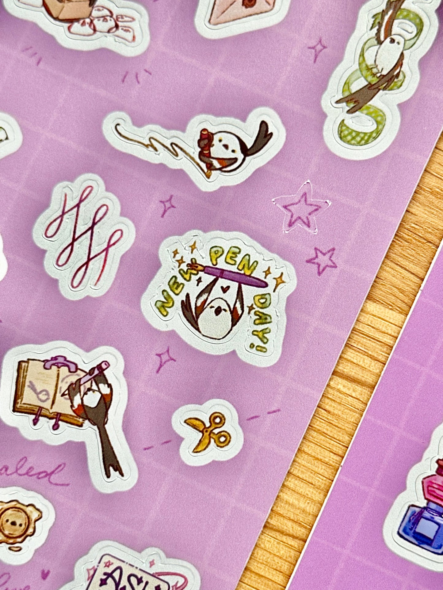 B-Grade Sale | Sticker Sheet - Cheep Cheep Stationery Lover