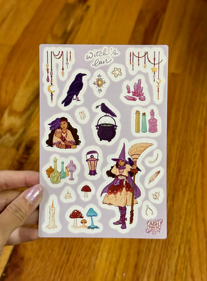 Sticker Sheet - Witch’s Lair