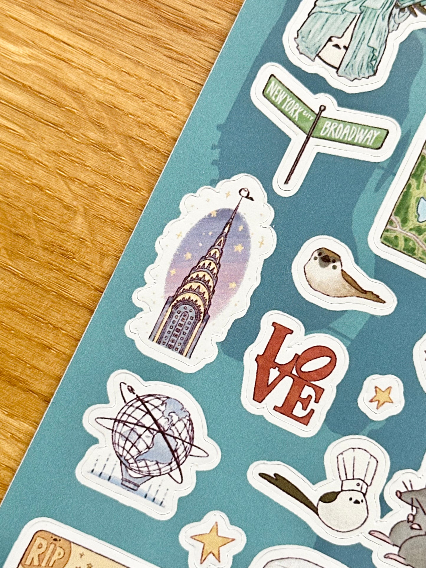 B-Grade Sale | Sticker Sheet - Cheep Cheep in New York