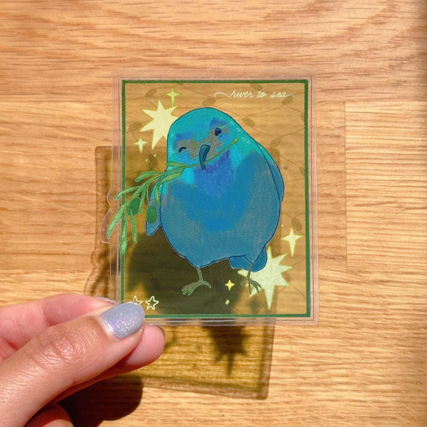 Clear Sticker - Sunbird ⋆˙⟡Fundraiser Item⟡˙⋆